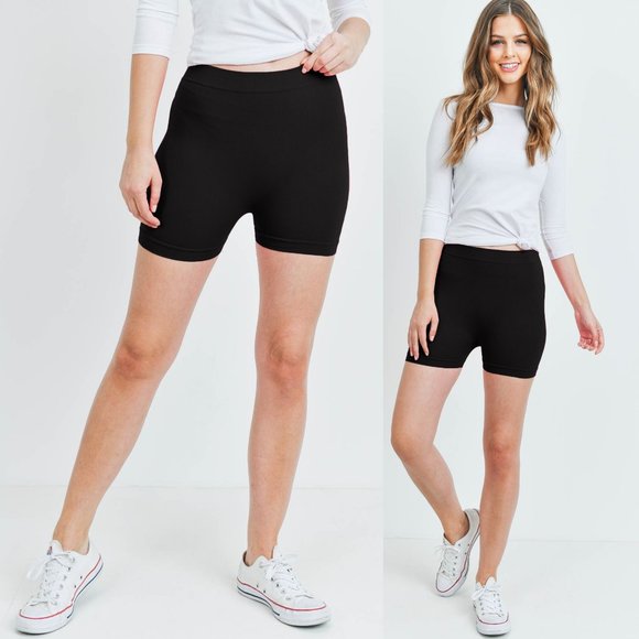 NEW Super Stretchy Seamless Biker Mini Boy Short - Picture 8 of 16